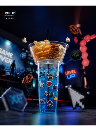 Gaming theme cup